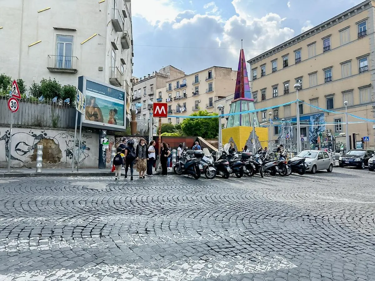 Exclusive Parking Flat X 4 Near Metro 1 Salvator Rosa Apartment Naples 0*,  Italy