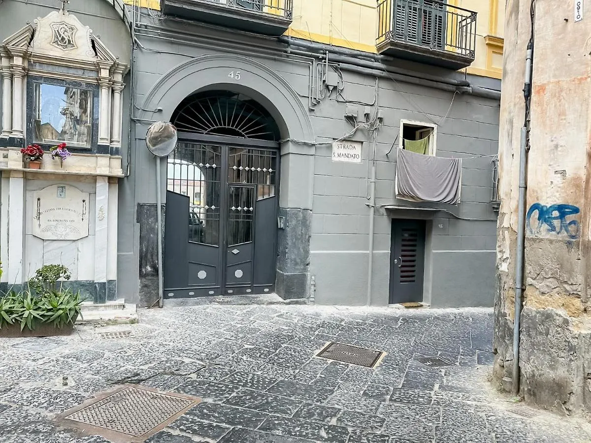 Exclusive Parking Flat X 4 Near Metro 1 Salvator Rosa Apartment Naples