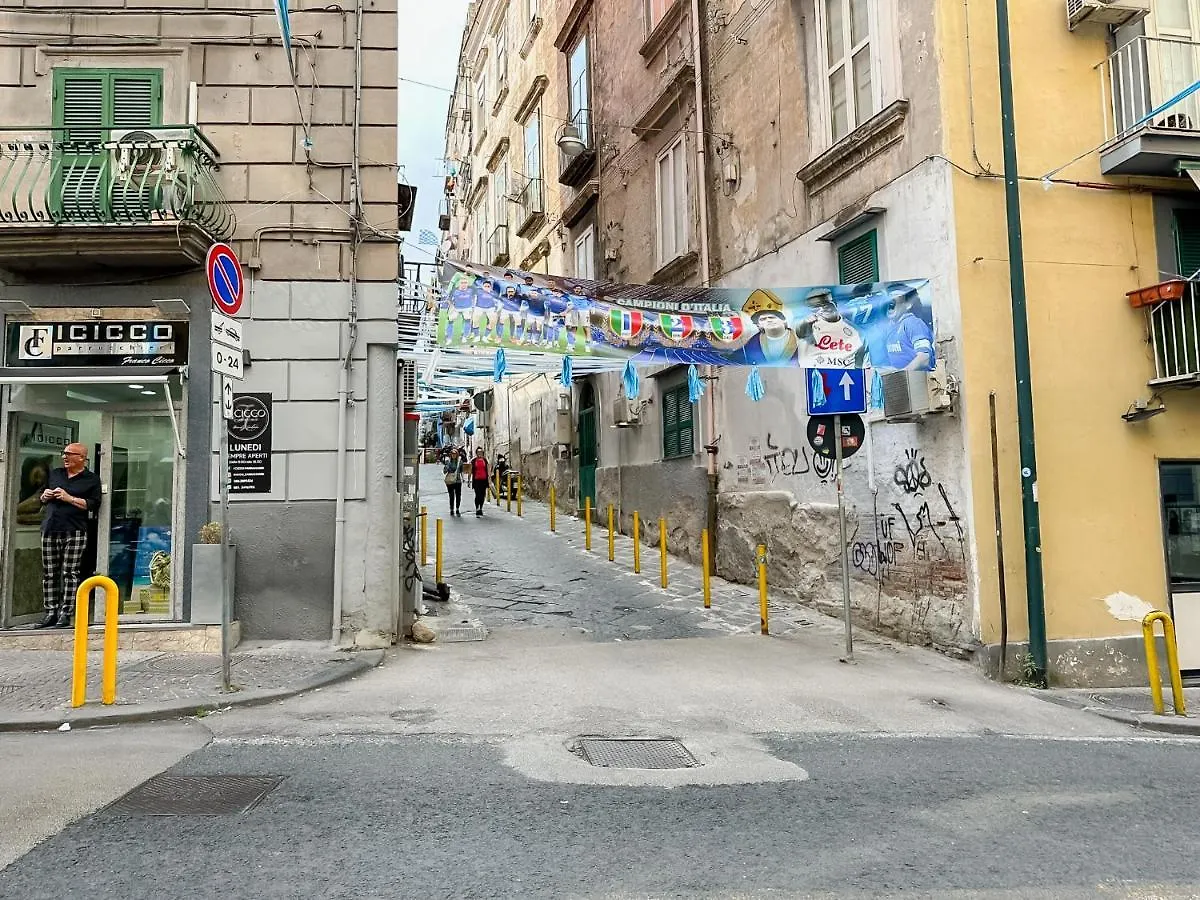 Exclusive Parking Flat X 4 Near Metro 1 Salvator Rosa Apartment Naples