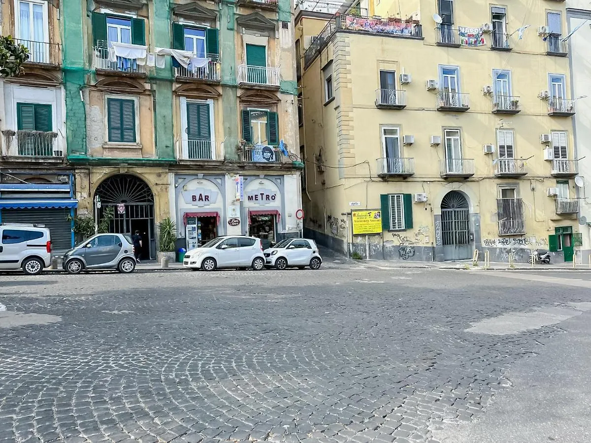 Exclusive Parking Flat X 4 Near Metro 1 Salvator Rosa Apartment Naples
