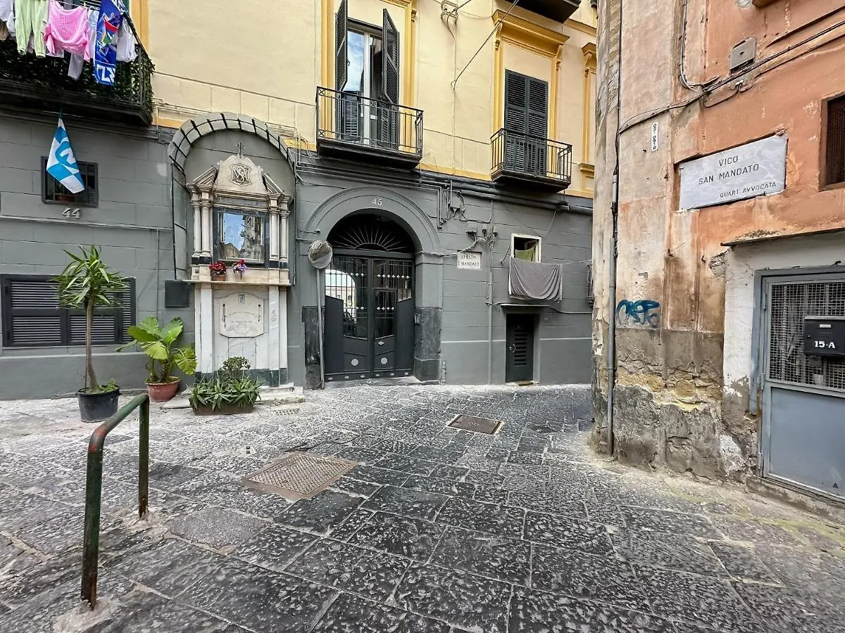 Exclusive Parking Flat X 4 Near Metro 1 Salvator Rosa Apartment Naples Italy