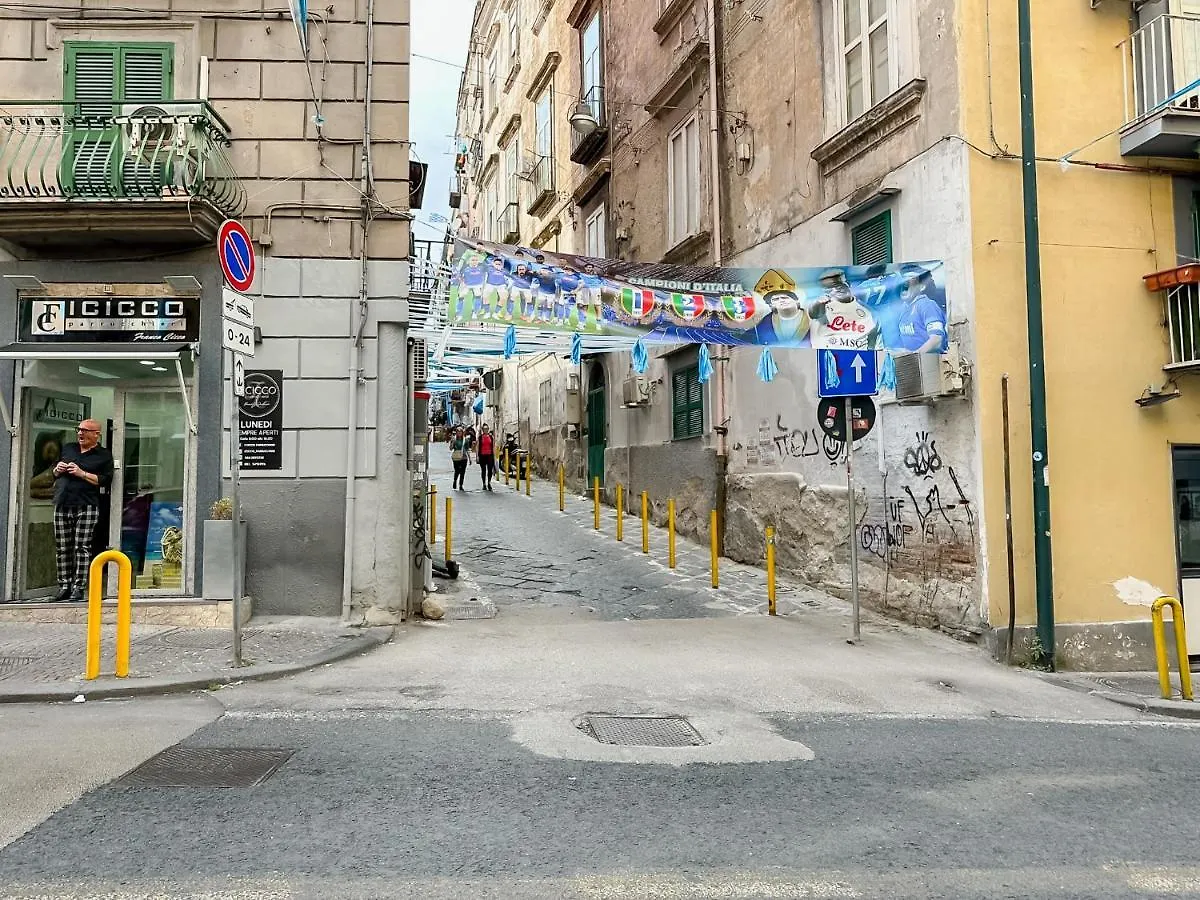 Exclusive Parking Flat X 4 Near Metro 1 Salvator Rosa Apartment Naples