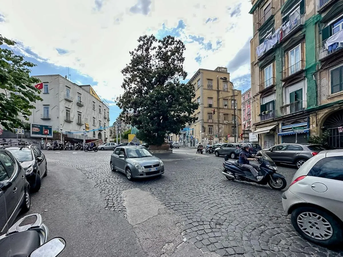 Exclusive Parking Flat X 4 Near Metro 1 Salvator Rosa Apartment Naples Italy